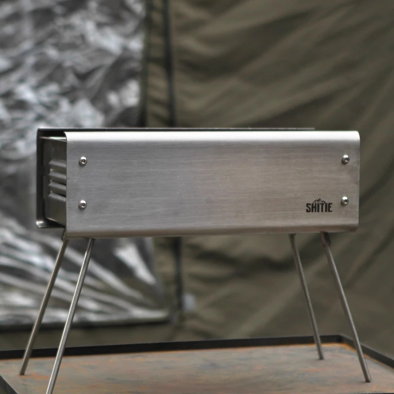 Уличная складная походная печь, портативная бытовая печь для барбекю из нержавеющей стали, устойчивая утолщенная стойка для угля, уличные печи
Уличная складная походная печь, портативная бытовая печь для барбекю из нержавеющей стали, устойчивая утолщенная стойка для угля, уличные печи