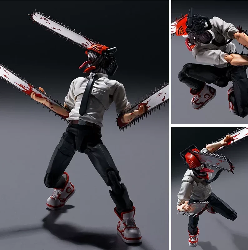 Chainsaw Man Figma 586 Anime Action Figure - Denji And Pochita Collectible Toys for Boys Display And Play Gift Idea
Chainsaw Man Figma 586 Anime Action Figure - Denji And Pochita Collectible Toys for Boys Display And Play Gift Idea