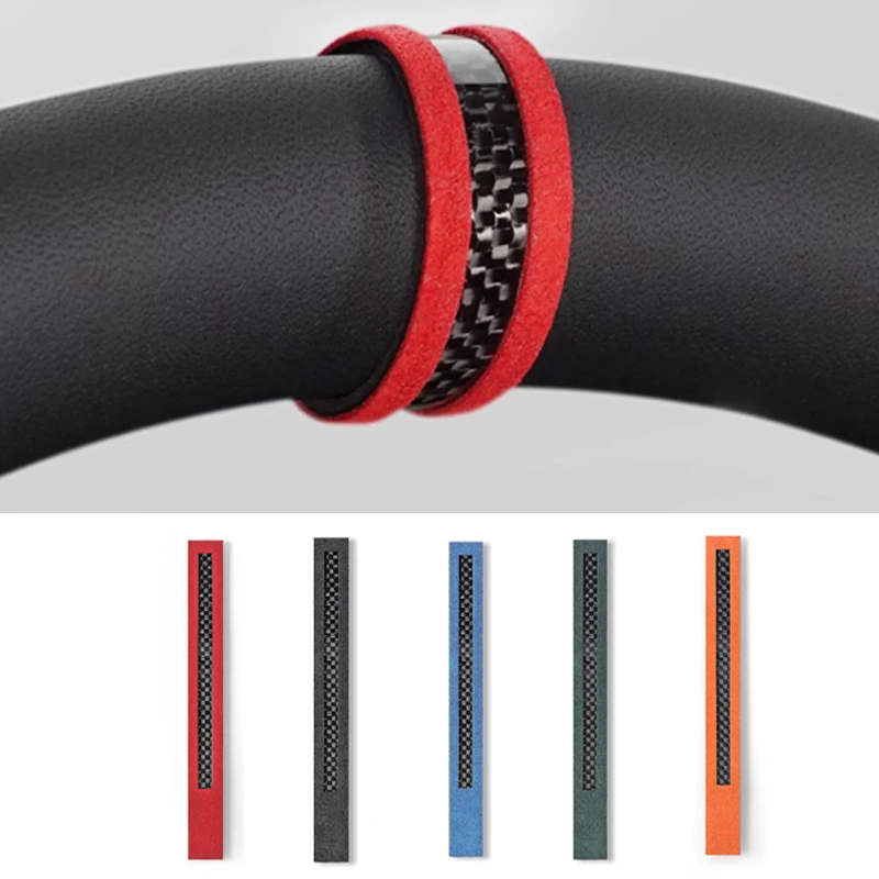 Car Universal Steering Wheel Center Marker Sticker Made Of Alcantara Carbon Fiber Accessories
Car Universal Steering Wheel Center Marker Sticker Made Of Alcantara Carbon Fiber Accessories
