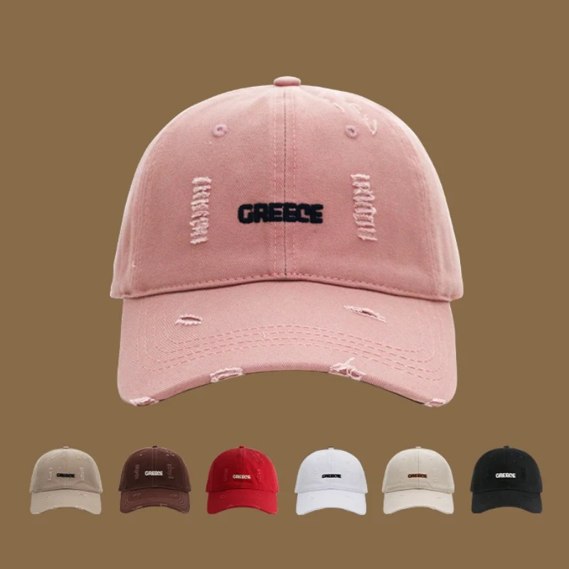 Vintage Distressed Baseball Cap with Hip-Hop Letter Embroidery - Unisex Soft Top Curved Brim Retro Hat, Adjustable Caps
Vintage Distressed Baseball Cap with Hip-Hop Letter Embroidery - Unisex Soft Top Curved Brim Retro Hat, Adjustable Caps