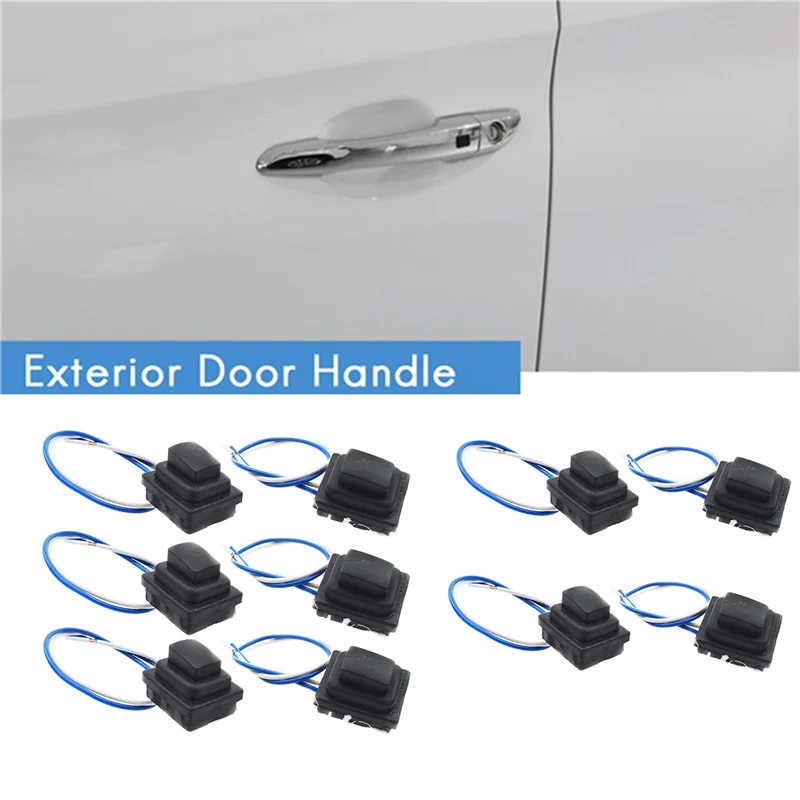 10Pcs Front Door Smart Handle Button 82661-D3710 82651-D3710 For Hyundai Tucson 2016-2020 Outside Puller Small Switch Parts
10Pcs Front Door Smart Handle Button 82661-D3710 82651-D3710 For Hyundai Tucson 2016-2020 Outside Puller Small Switch Parts