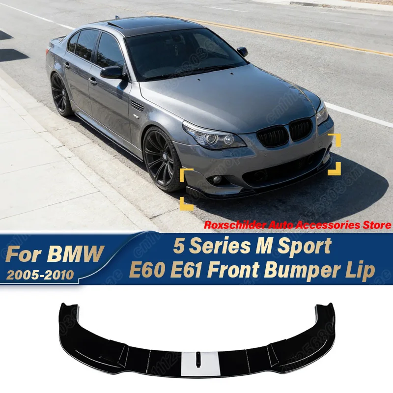 For BMW 5 Series M Sport E60 E61 2005 2006 2007 2008 2009 2010 Car Front Bumper Lip Sports Racing Front Chin Spoiler Body Kit
For BMW 5 Series M Sport E60 E61 2005 2006 2007 2008 2009 2010 Car Front Bumper Lip Sports Racing Front Chin Spoiler Body Kit