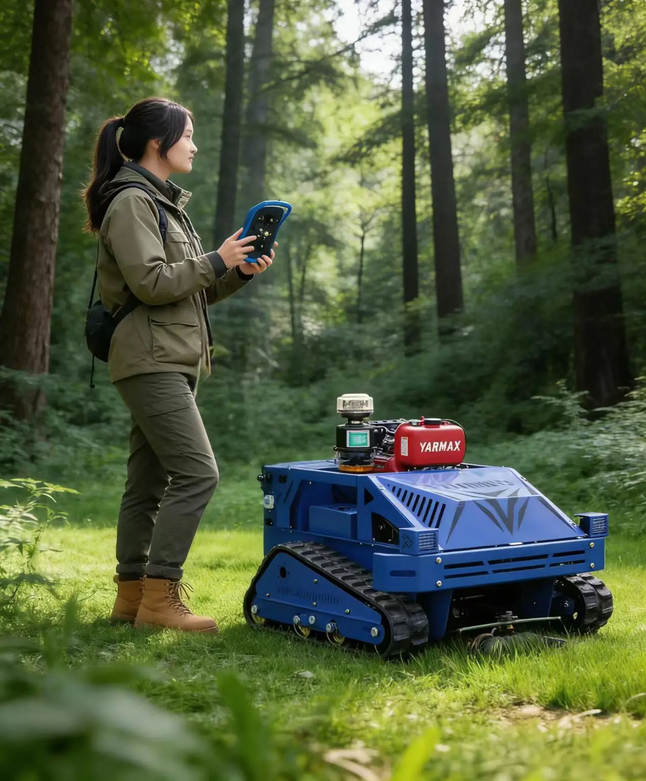 Customized Mini RC Lawn Mower Lightweight Easy Home Lawn Cutting Smart RC flail Mower Remote control light
Customized Mini RC Lawn Mower Lightweight Easy Home Lawn Cutting Smart RC flail Mower Remote control light
