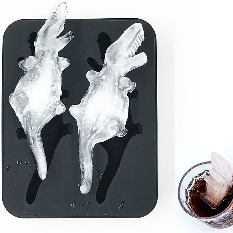 3D Crocodile Silicone Ice Cube Mold Ice Box With Lid Beverage Ice Box Creative Bar Ice Block Mould Bar Tools
3D Crocodile Silicone Ice Cube Mold Ice Box With Lid Beverage Ice Box Creative Bar Ice Block Mould Bar Tools