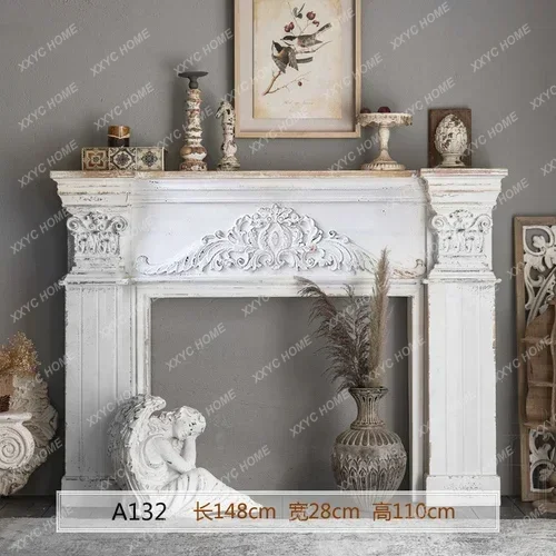 B178 Retro Fireplace Decoration Household Console Solid Wood Distressed Garden Aisle Fake Fireplace
B178 Retro Fireplace Decoration Household Console Solid Wood Distressed Garden Aisle Fake Fireplace