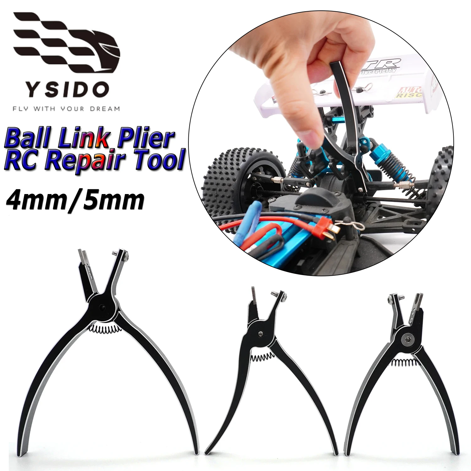 YSIDO Metal Ball Head Disassembly Clamp Long Nose Pliers Oblique Head Shear Tool for RC Helicopter Aircraft Racing Drone Cars
YSIDO Metal Ball Head Disassembly Clamp Long Nose Pliers Oblique Head Shear Tool for RC Helicopter Aircraft Racing Drone Cars