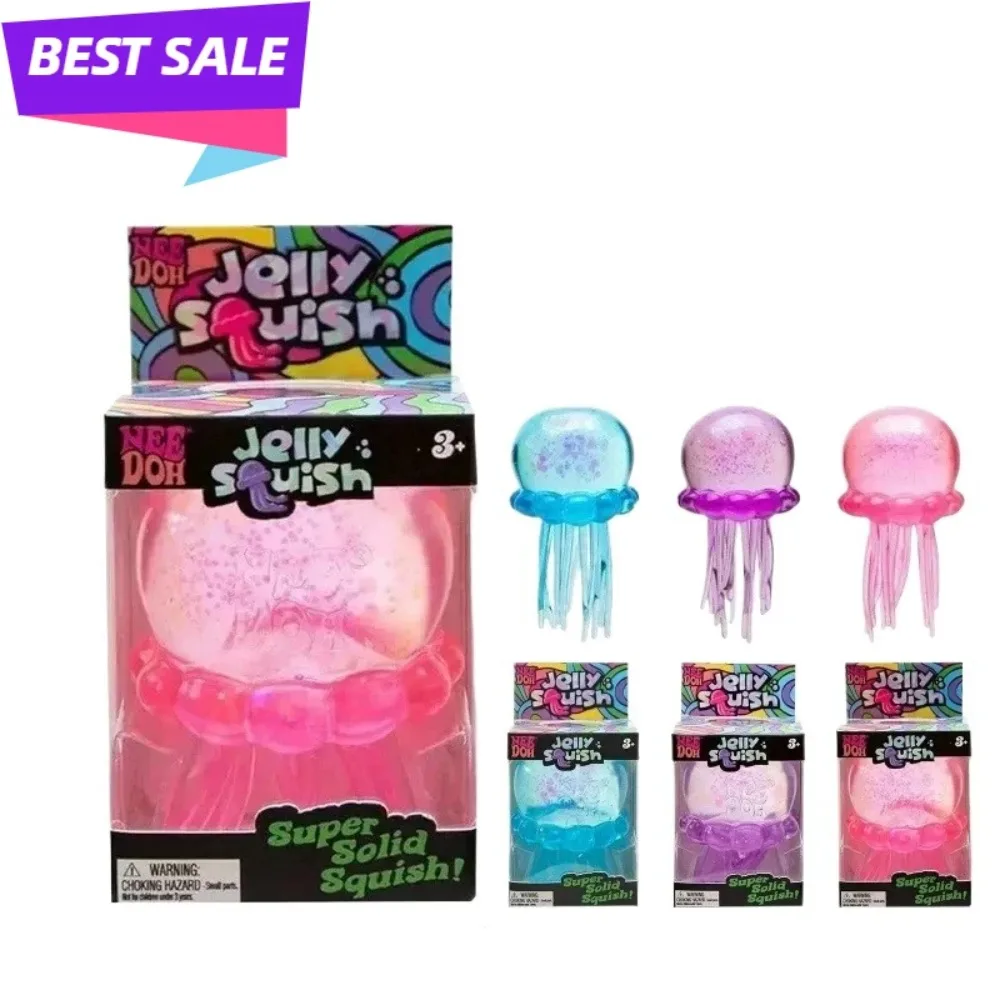 1PCS Cute Jellyfish Squishy Toy Various Colors Needoh Fuzz Ball Stress Relief Relax Fun Blind Box Series Modeling
1PCS Cute Jellyfish Squishy Toy Various Colors Needoh Fuzz Ball Stress Relief Relax Fun Blind Box Series Modeling