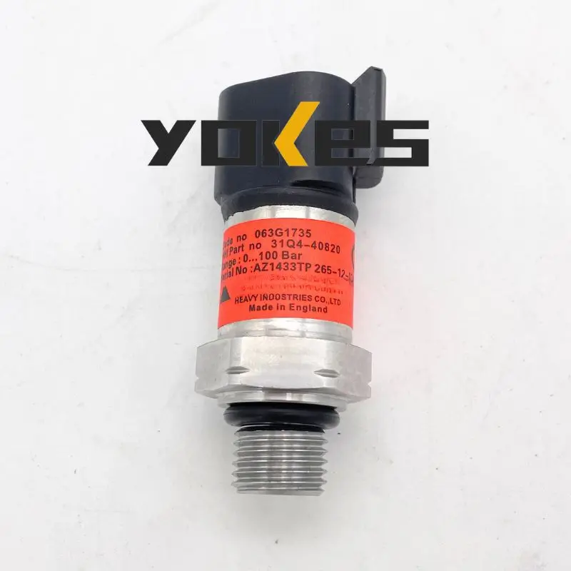 31Q4-40820 100Bar Pressure Switch Sensor R210-7 R225-9 for Hyundai Parts Excavator Accessories
31Q4-40820 100Bar Pressure Switch Sensor R210-7 R225-9 for Hyundai Parts Excavator Accessories