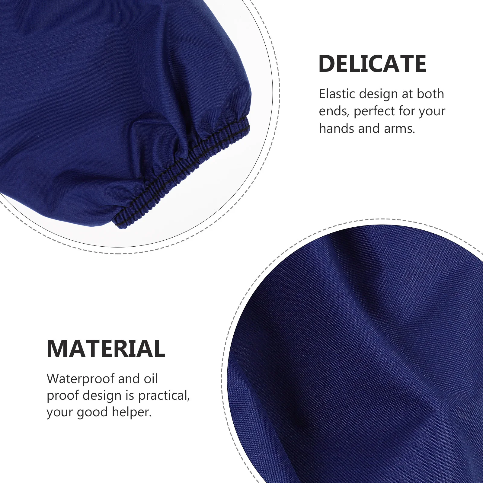 4Pairs Oil-Proof Oversleeves Durable Waterproof Protective Sleeve Multipurpose Long Arm Sleevelet Kitchen Cleaning Cooking
4Pairs Oil-Proof Oversleeves Durable Waterproof Protective Sleeve Multipurpose Long Arm Sleevelet Kitchen Cleaning Cooking