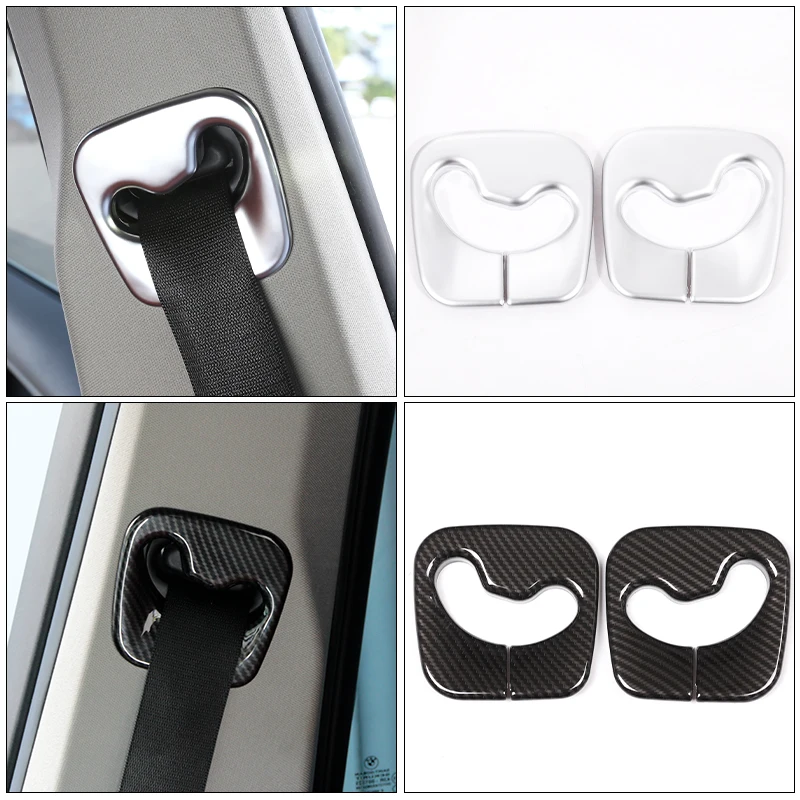 2Pcs ABS Carbon Fiber Style Car Interior Seat Safety Belt Decoration Cover Stickers Trim for BMW X3 F25 Accessories
2Pcs ABS Carbon Fiber Style Car Interior Seat Safety Belt Decoration Cover Stickers Trim for BMW X3 F25 Accessories