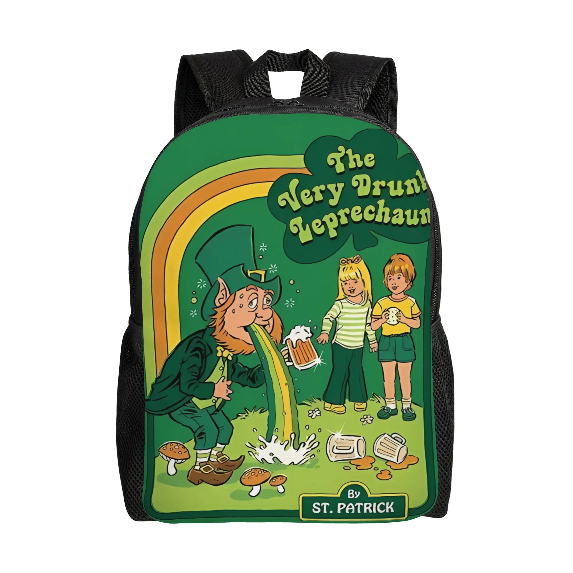 The Very Drunk Leprechaun St Patricks Day Backpack Men Sporty Daily mochila Large Capacity Laptop Bag Back To School Season
The Very Drunk Leprechaun St Patricks Day Backpack Men Sporty Daily mochila Large Capacity Laptop Bag Back To School Season