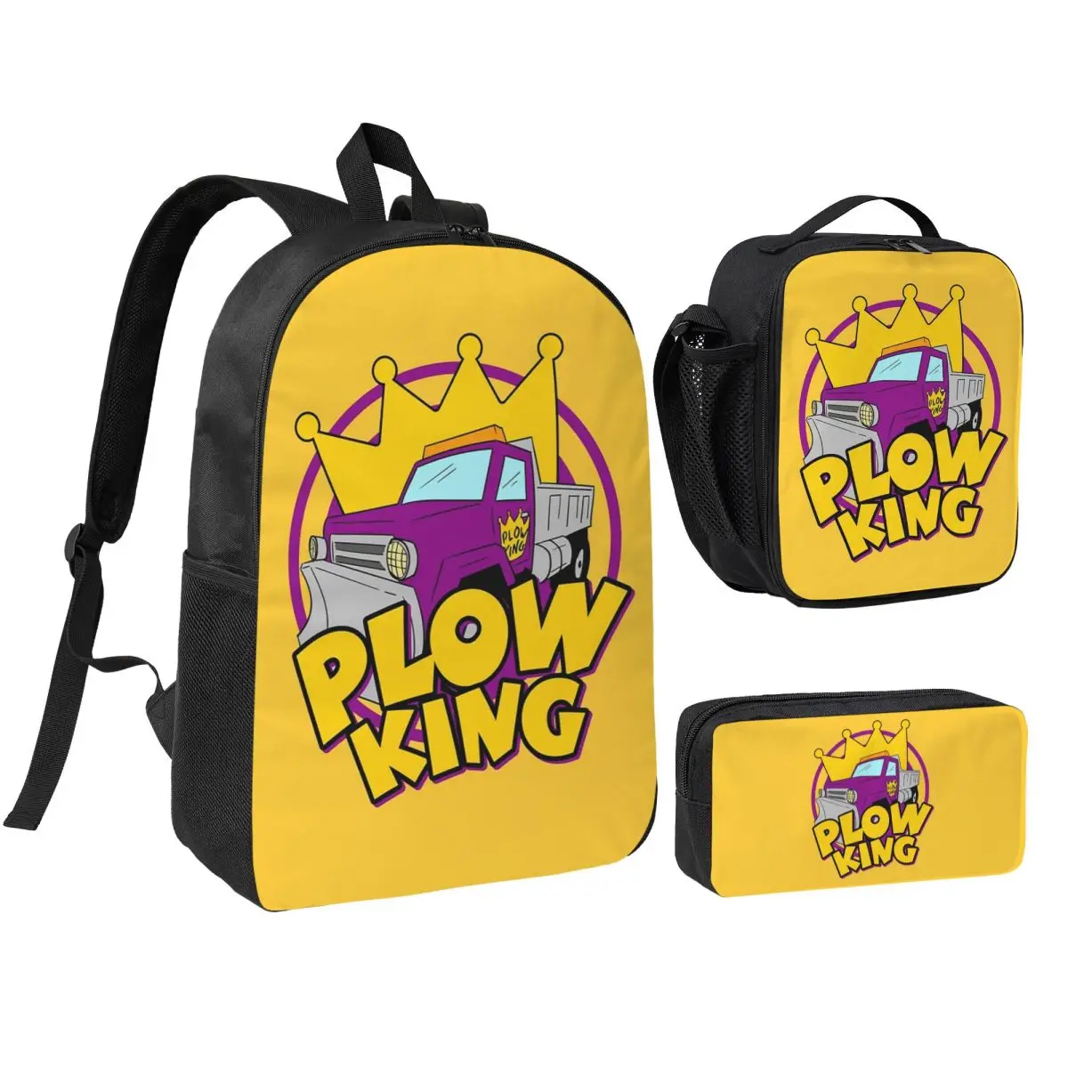 Plow King The Healthy Competition Backpack Boys Girls BookBag School Bag Shoulder Bags 3ps Insulated Lunch Bag Pencil Case
Plow King The Healthy Competition Backpack Boys Girls BookBag School Bag Shoulder Bags 3ps Insulated Lunch Bag Pencil Case