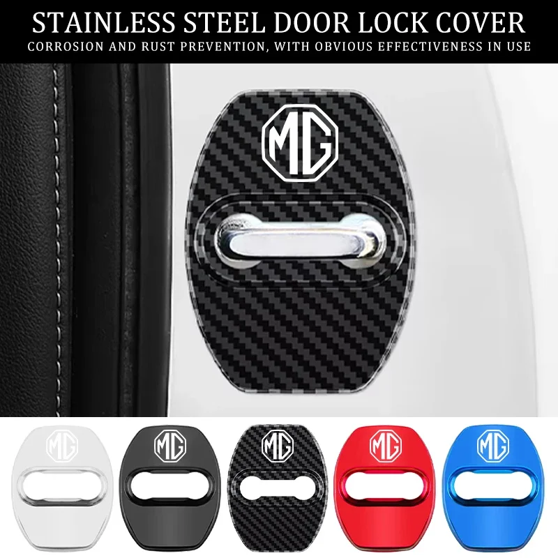 4PCS Car Door Lock Decorative Cover Rust-Proof Stainless Steel For MG RX5 RX8 350 550 MG3 MG5 MG6 MG7 ZS HS GS GT
4PCS Car Door Lock Decorative Cover Rust-Proof Stainless Steel For MG RX5 RX8 350 550 MG3 MG5 MG6 MG7 ZS HS GS GT