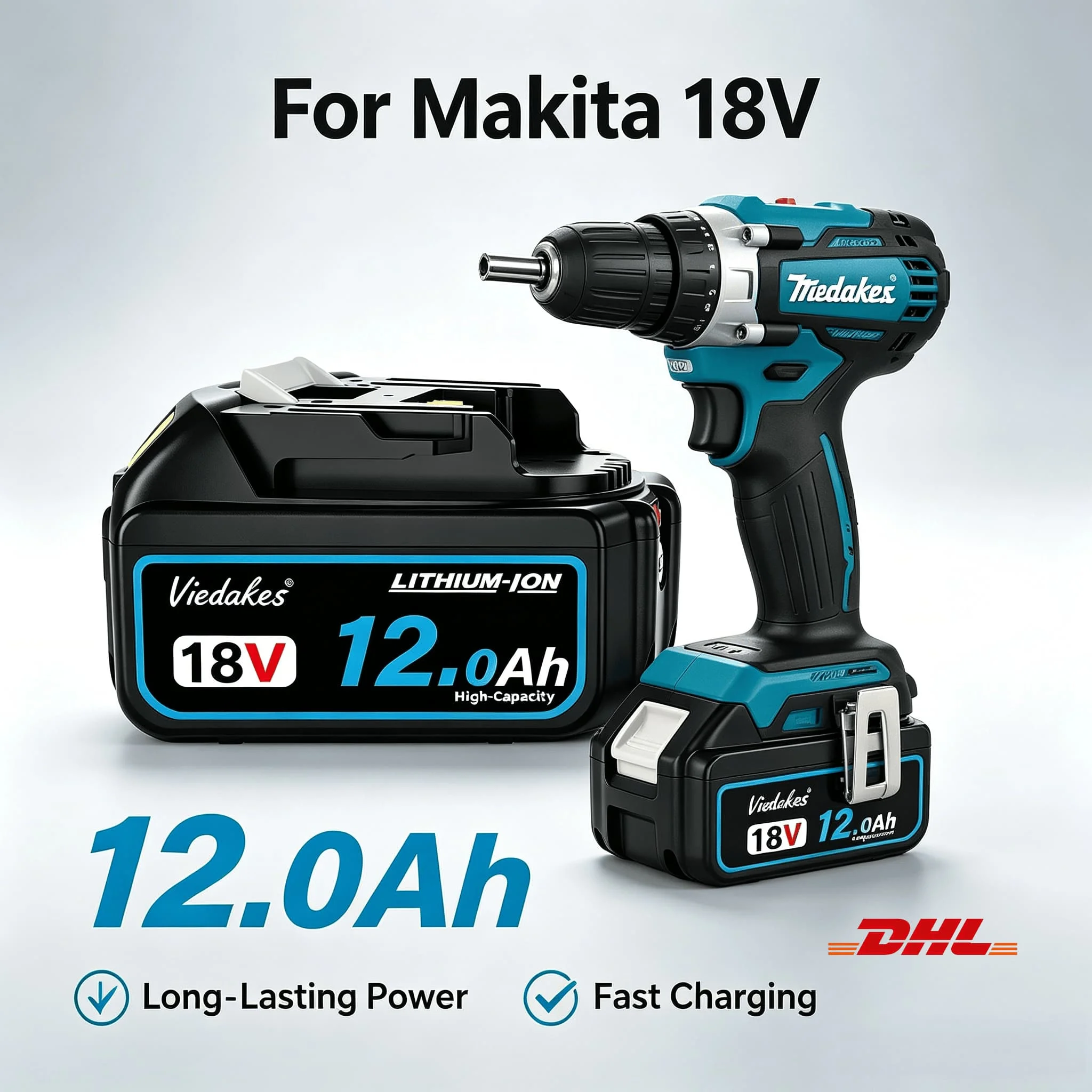 LXT Battery ✈️For Makita 18V 8Ah BL1830 BL1860B BL1840 Daily Work Power Battery 마키타 산업용 배터리
LXT Battery ✈️For Makita 18V 8Ah BL1830 BL1860B BL1840 Daily Work Power Battery 마키타 산업용 배터리