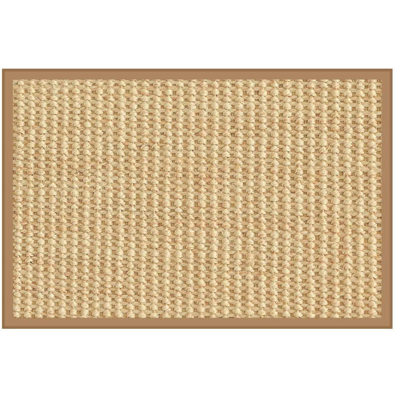 Living room bedroom tatami coffee table straw jute floor mat, retro sofa tea room large area advanced
Living room bedroom tatami coffee table straw jute floor mat, retro sofa tea room large area advanced