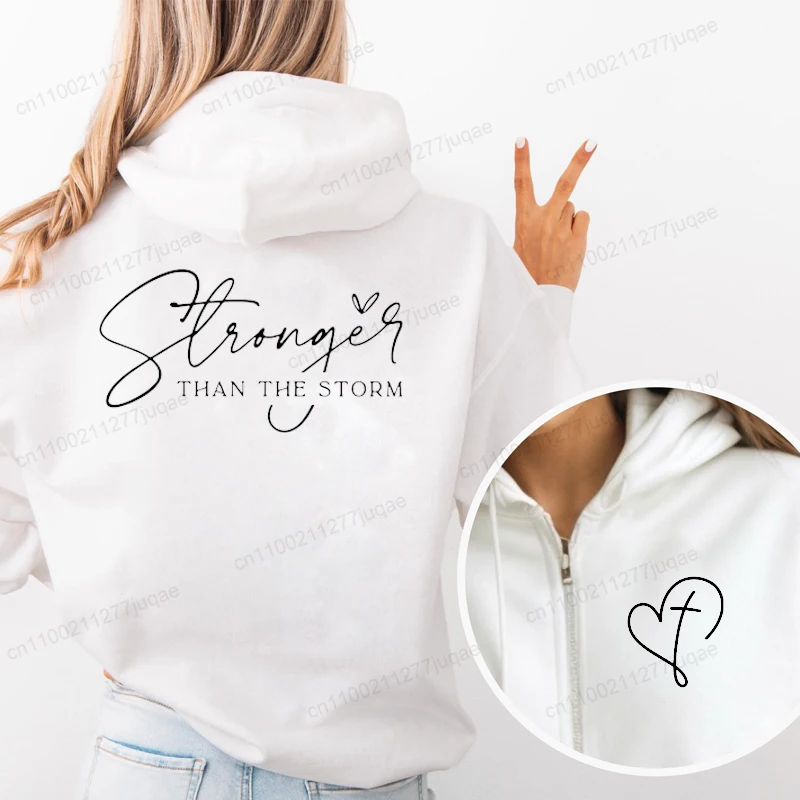 Fashion Hoodie Casual Zipper Hoodie Hip Hop Street Wear Sweatshirts Skateboard Stronger Than The Storm Printed Pullover Hoodies
Fashion Hoodie Casual Zipper Hoodie Hip Hop Street Wear Sweatshirts Skateboard Stronger Than The Storm Printed Pullover Hoodies