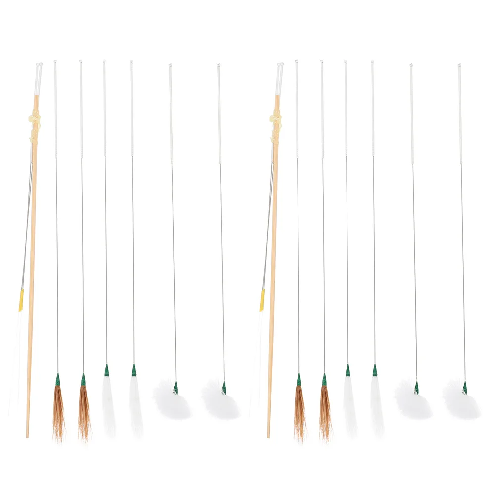 16 Pcs Cleaning Tools Bamboo Handle Plume Ear Remover Portable Set Massager Health Care
16 Pcs Cleaning Tools Bamboo Handle Plume Ear Remover Portable Set Massager Health Care