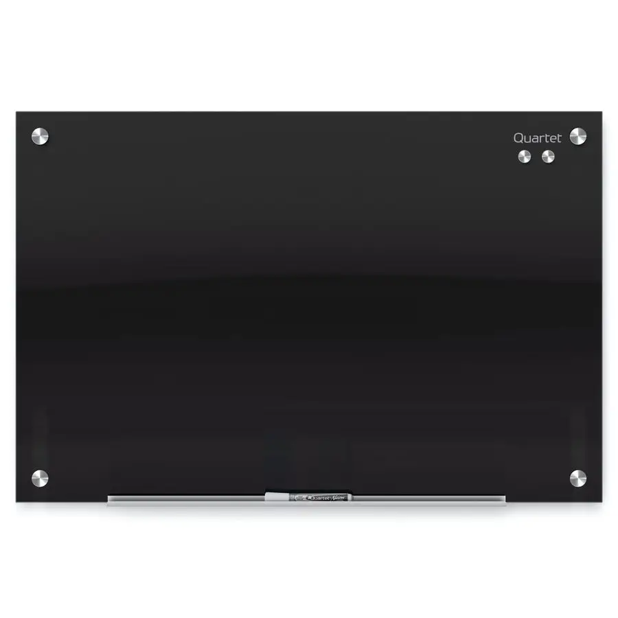 Magnetic Dry Erase Board, 24 x 18 Glass Whiteboard for Wall, Infinity, Black G2418B
Magnetic Dry Erase Board, 24 x 18 Glass Whiteboard for Wall, Infinity, Black G2418B