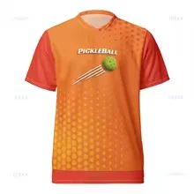 Мужская футболка с 3D принтом Pickleball, летняя и весенняя спортивная футболка для фитнеса, новая быстросохнущая футболка с короткими рукавами для тренировок, топ
Мужская футболка с 3D принтом Pickleball, летняя и весенняя спортивная футболка для фитнеса, новая быстросохнущая футболка с короткими рукавами для тренировок, топ