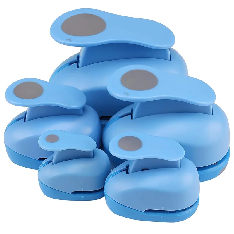 Circle Paper Punch, 5 PCS Circle Punches for Paper Crafts, 5 Different Size Circle Hole Punch,Random Colors
Circle Paper Punch, 5 PCS Circle Punches for Paper Crafts, 5 Different Size Circle Hole Punch,Random Colors