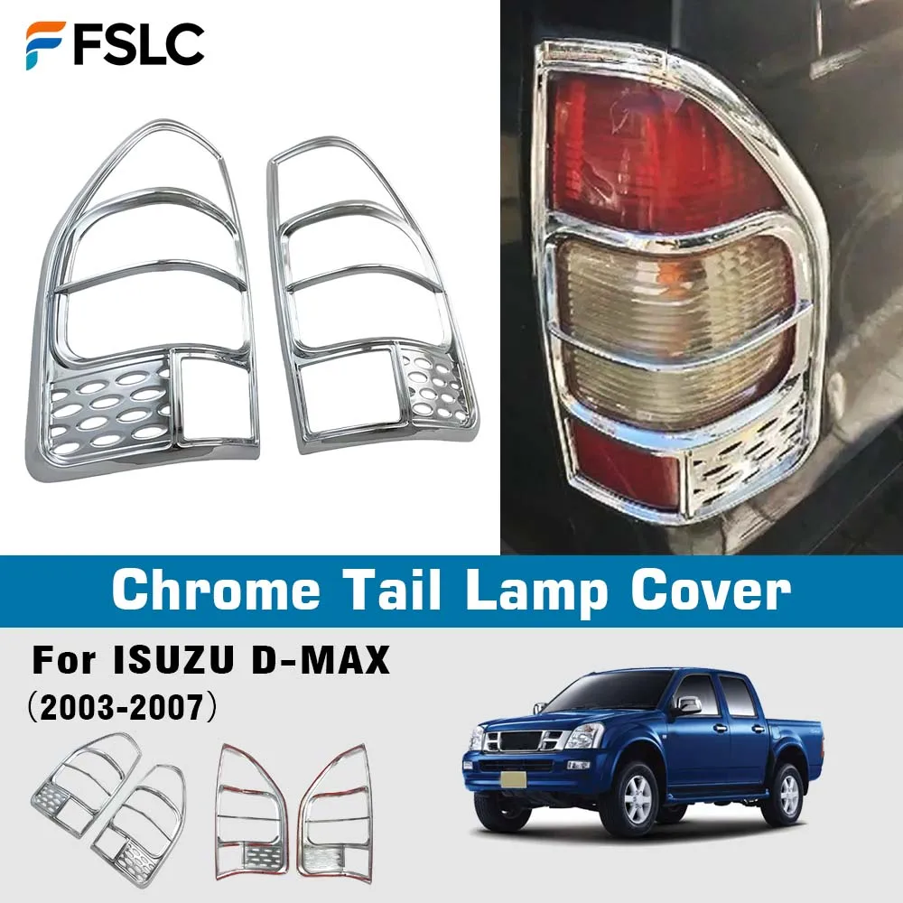 Protective Cover Chrome Tail Lamp Cover For ISUZUD-MAX 2003 2004 2005 2006 2007 Chrome Silver Cars Accessories Decoration
Protective Cover Chrome Tail Lamp Cover For ISUZUD-MAX 2003 2004 2005 2006 2007 Chrome Silver Cars Accessories Decoration
