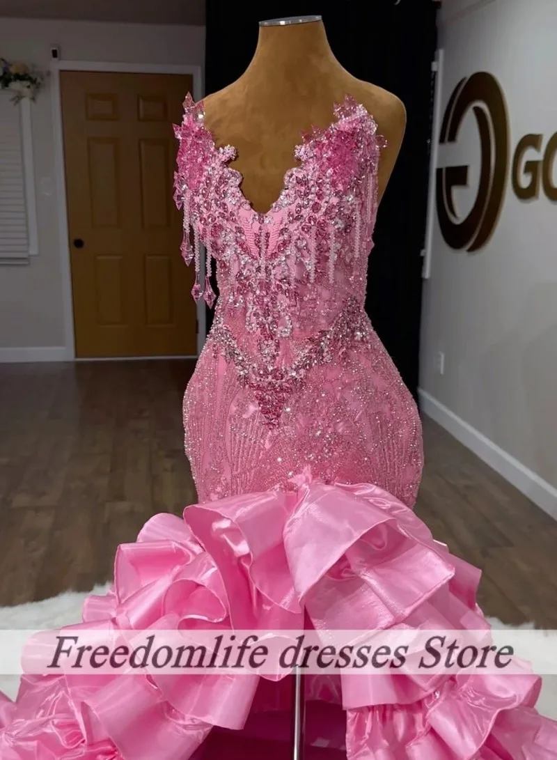 Роскошные розовые выпускные платья с блестящими пайетками, фасон «русалка», с разрезом и оборками, для свадебной вечеринки, вечерние платья, свадебное платье, на заказ
Роскошные розовые выпускные платья с блестящими пайетками, фасон «русалка», с разрезом и оборками, для свадебной вечеринки, вечерние платья, свадебное платье, на заказ