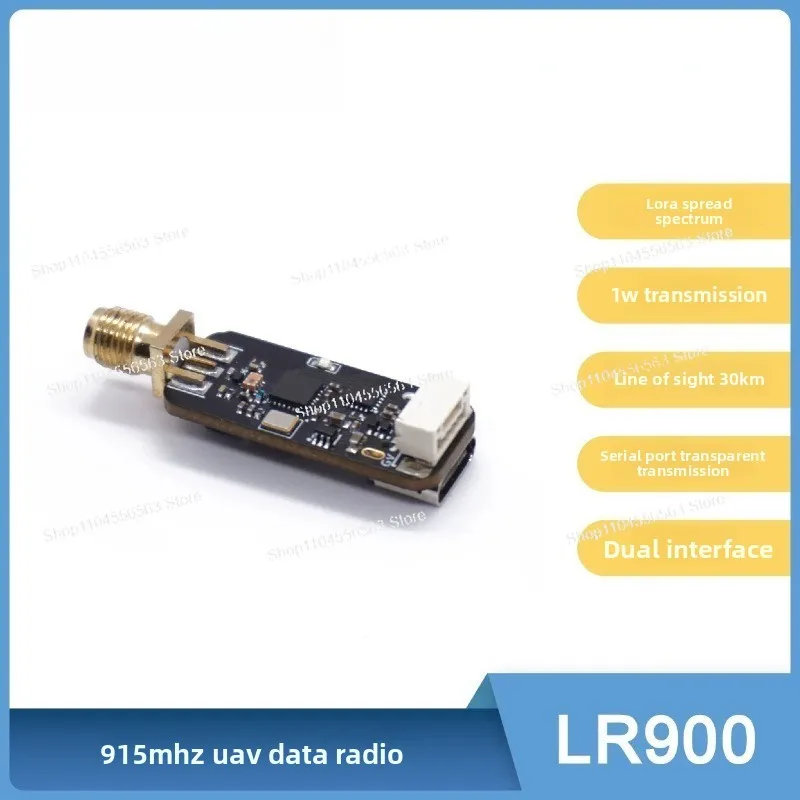 915MHz Long Range Telemetry Radio Module 30KM Serial Transparent Transmission Wireless Data Link for Open Source Flight
915MHz Long Range Telemetry Radio Module 30KM Serial Transparent Transmission Wireless Data Link for Open Source Flight