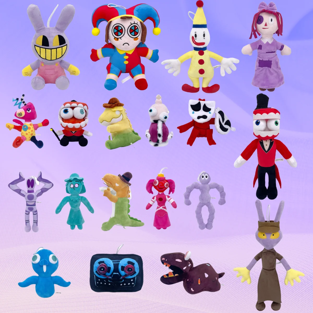 2024 New The Amazing Digital Plush Toys Amazing Circus Clown Rabbit Plush Dolls Periphery Stuffed Toys Kids Adults Gift
2024 New The Amazing Digital Plush Toys Amazing Circus Clown Rabbit Plush Dolls Periphery Stuffed Toys Kids Adults Gift