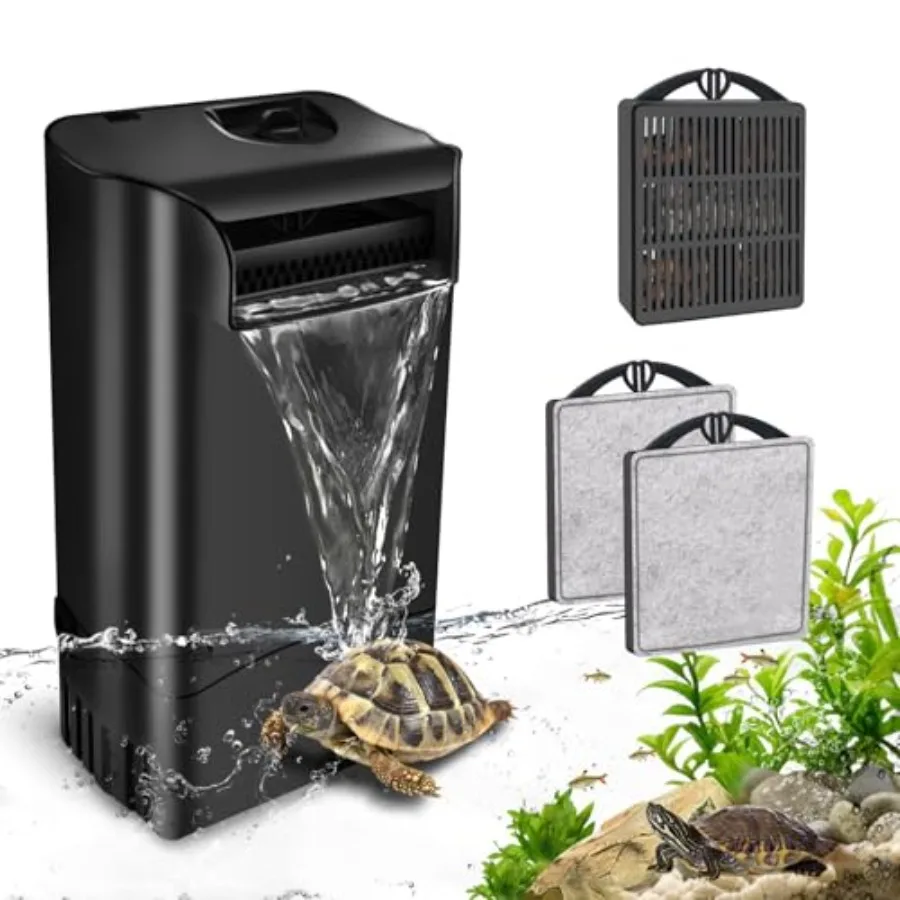 【Spot goods】148GPH Turtle Tank Filter 8W Adjustable Water Flow Aquarium Filter for Low Water Level Tank Turtle Filter Quiet Wat
【Spot goods】148GPH Turtle Tank Filter 8W Adjustable Water Flow Aquarium Filter for Low Water Level Tank Turtle Filter Quiet Wat