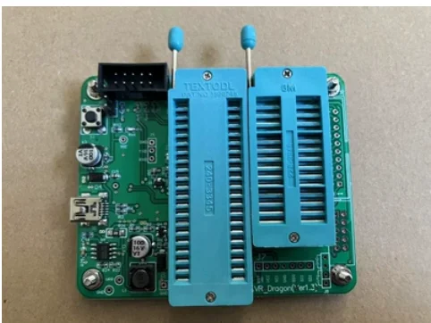 3-in-1 AVR high-voltage serial programmer/high-voltage parallel/ISP/support for Mega328P attny13A
3-in-1 AVR high-voltage serial programmer/high-voltage parallel/ISP/support for Mega328P attny13A