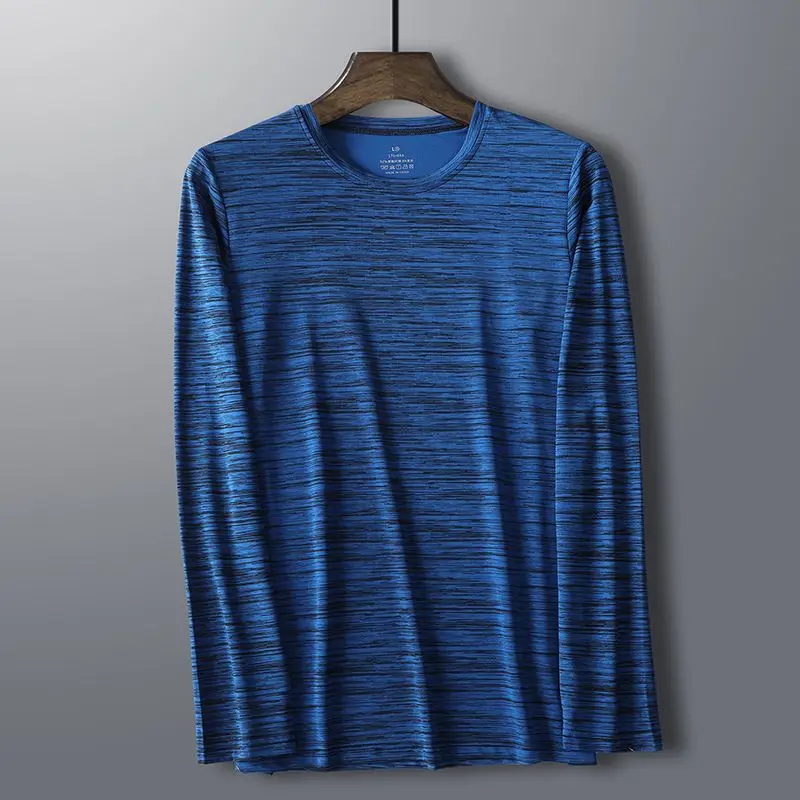 Men's Clothing Loose Long Sleeve Straight Pullovers Solid Color Comfortable Simplicity Round Neck Quick Dry Elasticity T-Shirts
Men's Clothing Loose Long Sleeve Straight Pullovers Solid Color Comfortable Simplicity Round Neck Quick Dry Elasticity T-Shirts