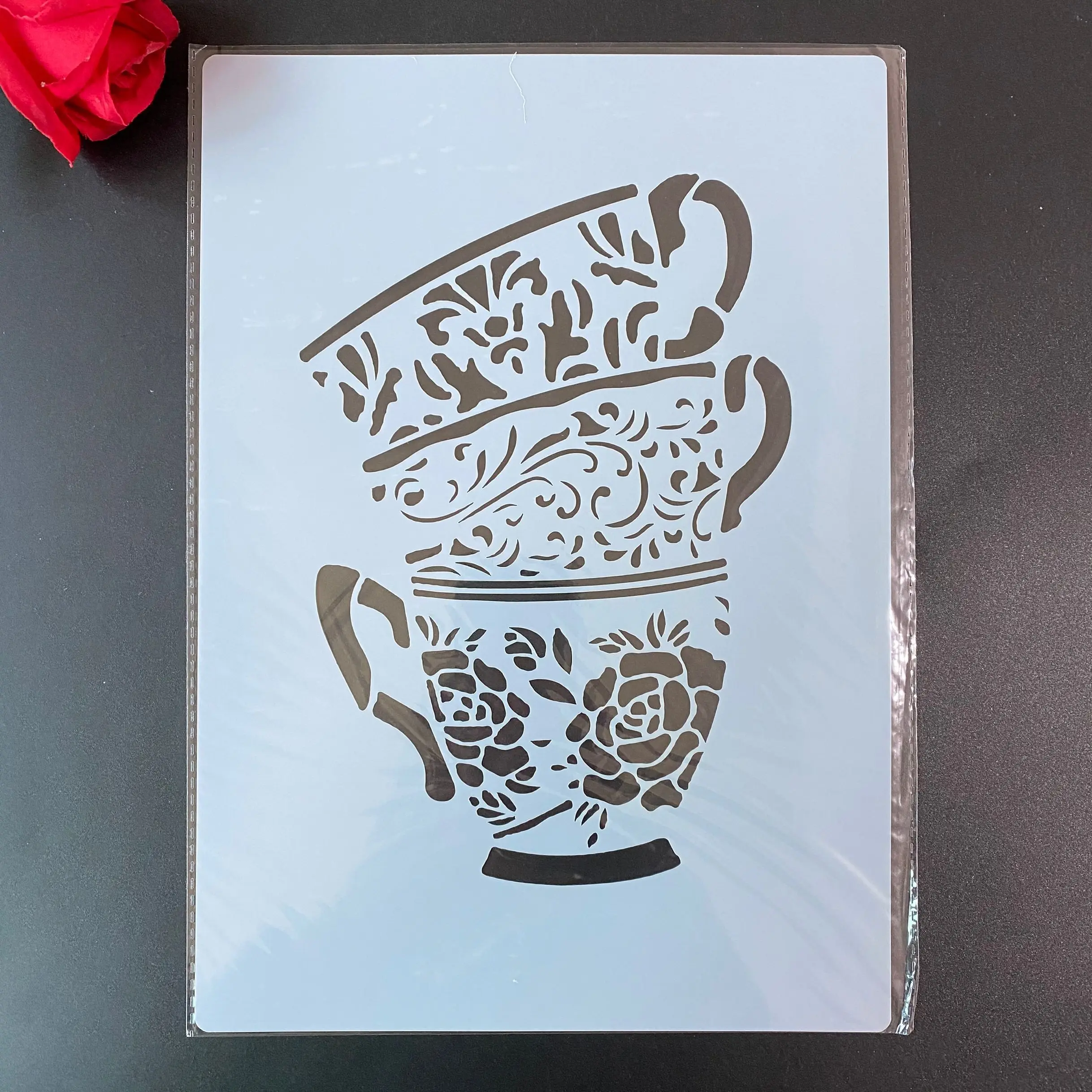 DIY Stencils Wall Painting Scrapbook Coloring Embossing Album Decorative Paper Card Template,wall A4 29 * 21cm Mandala cup
DIY Stencils Wall Painting Scrapbook Coloring Embossing Album Decorative Paper Card Template,wall A4 29 * 21cm Mandala cup