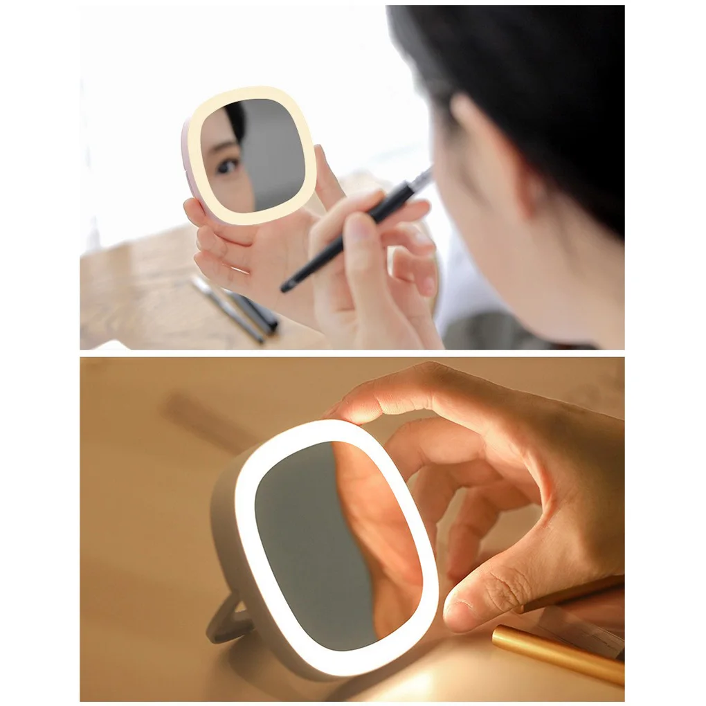 Camping LED Makeup Mirror Adjustable Portable Tabletop Cosmetic Mirrors
Camping LED Makeup Mirror Adjustable Portable Tabletop Cosmetic Mirrors