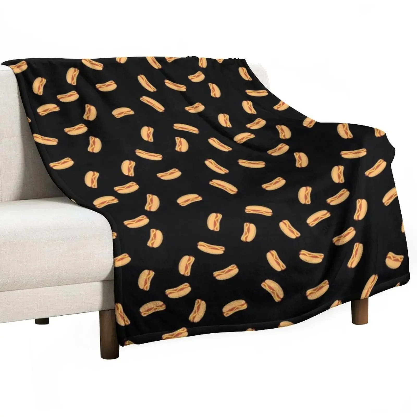 Hotdogs in black Throw Blanket Decorative Sofa Tourist Blankets For Baby Blankets
Hotdogs in black Throw Blanket Decorative Sofa Tourist Blankets For Baby Blankets