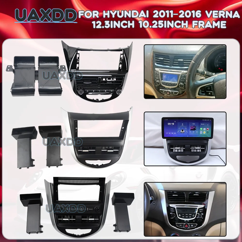 For HYUNDAI 2011-2016 VERNA 12.3inch 10.25inch car DVD Android frame dashboard harness adapter 2 Din Interior Kit panel Center
For HYUNDAI 2011-2016 VERNA 12.3inch 10.25inch car DVD Android frame dashboard harness adapter 2 Din Interior Kit panel Center