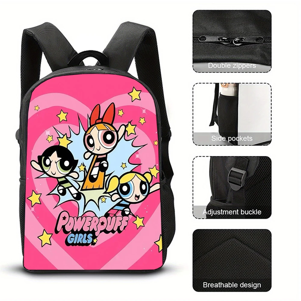 The Powerpuff Girls Female Backpack Student Cute School Bag Woman Travel Bags Cartoon Waterproof Sports Portable Backpack Gift
The Powerpuff Girls Female Backpack Student Cute School Bag Woman Travel Bags Cartoon Waterproof Sports Portable Backpack Gift