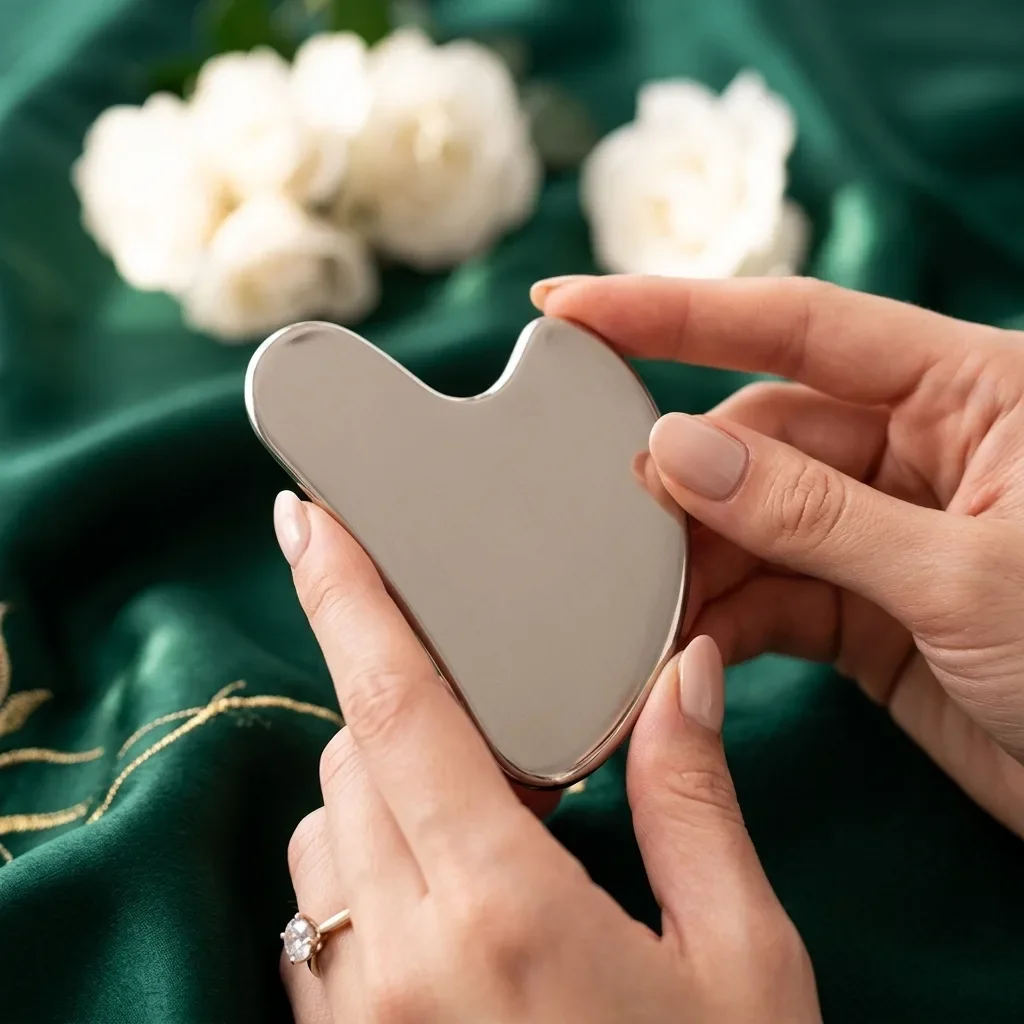 Heart Shaped Stainless Steel Gua Sha Board Facial Body Scraping Massage Tool Skin Firming Anti-Wrinkle Muscle Relax Beauty Spa Massager
Heart Shaped Stainless Steel Gua Sha Board Facial Body Scraping Massage Tool Skin Firming Anti-Wrinkle Muscle Relax Beauty Spa Massager