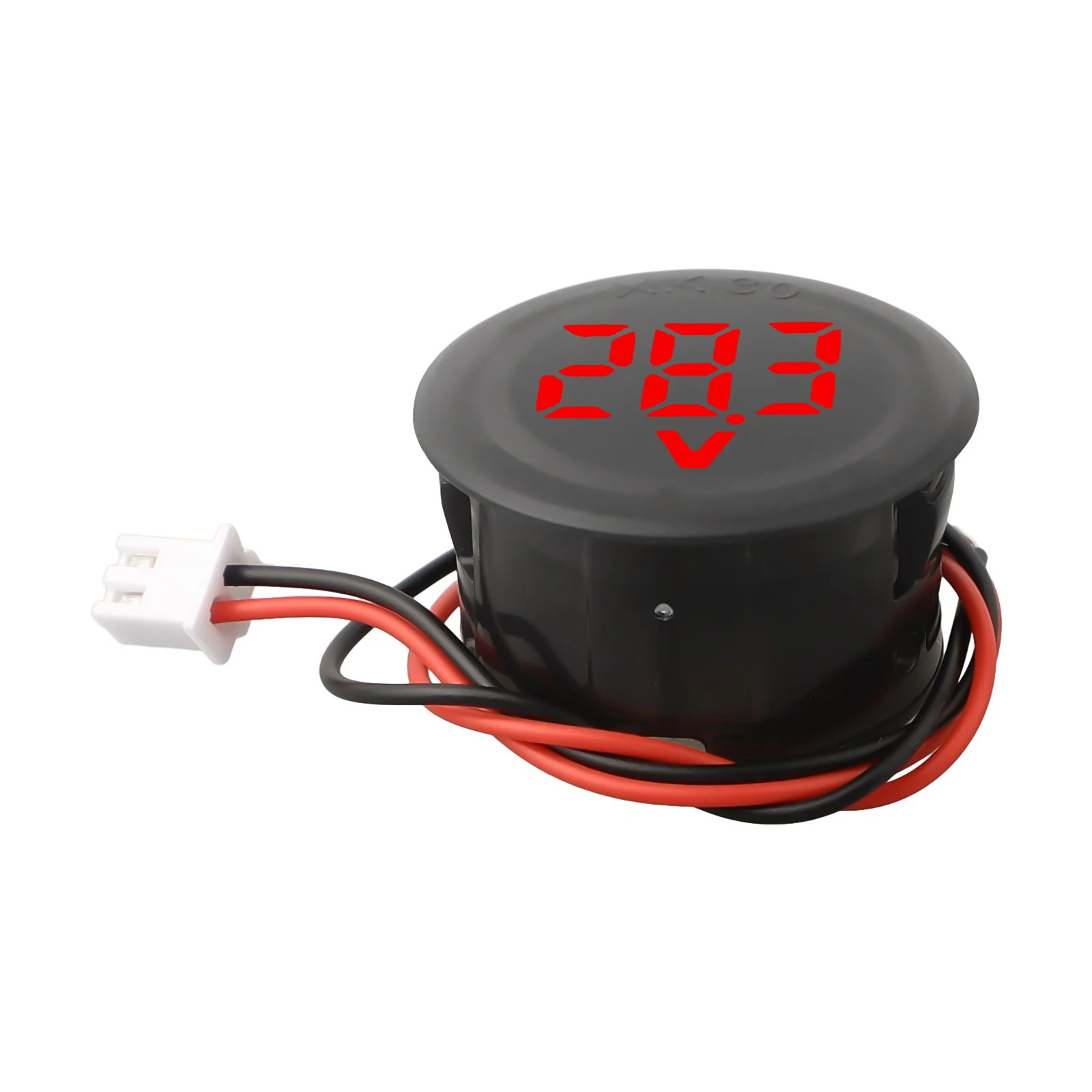 Круглый светодиодный цифровой вольтметр постоянного тока, модель DC4100V для измерения напряжения автомобиля 4, 100 В с защитой от обратного подключения
Круглый светодиодный цифровой вольтметр постоянного тока, модель DC4100V для измерения напряжения автомобиля 4, 100 В с защитой от обратного подключения