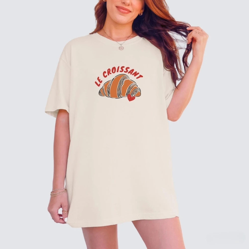 Croissant Shirt Trendy Breakfast Club Tee French Pastries T-Shirt Brunch Tee Y2k Top Kawaii Women Clothes
Croissant Shirt Trendy Breakfast Club Tee French Pastries T-Shirt Brunch Tee Y2k Top Kawaii Women Clothes