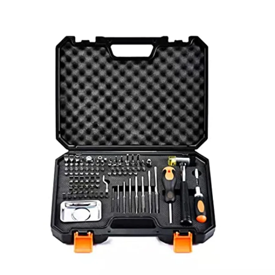 Screwdriver Set Engineering Repair Kit Maintenance Tools Durable Construction Accessories with Ratcheting Wrench Rubber Mallet
Screwdriver Set Engineering Repair Kit Maintenance Tools Durable Construction Accessories with Ratcheting Wrench Rubber Mallet