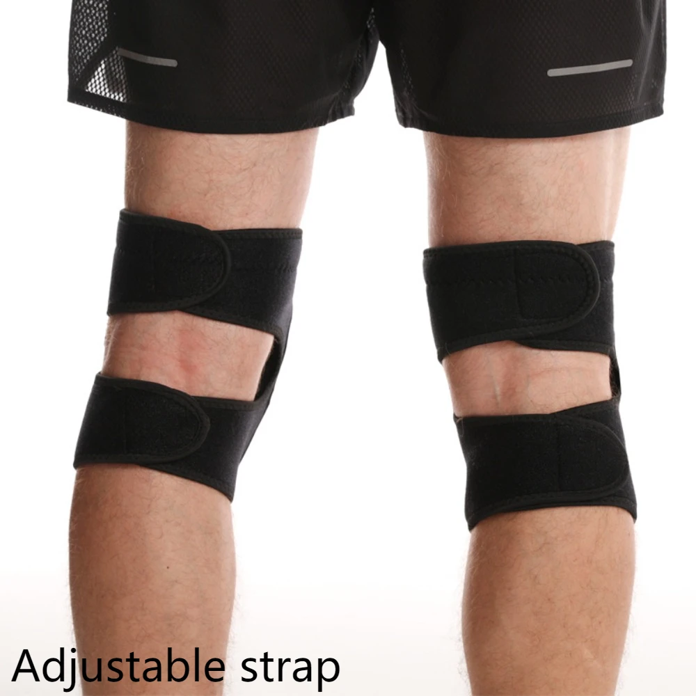 2Pcs/1Pair Double Straps Sponge Knee Pads Sports Support Protective Turtle Shell Knee Protector Thicken Elastic Knee Braces
2Pcs/1Pair Double Straps Sponge Knee Pads Sports Support Protective Turtle Shell Knee Protector Thicken Elastic Knee Braces
