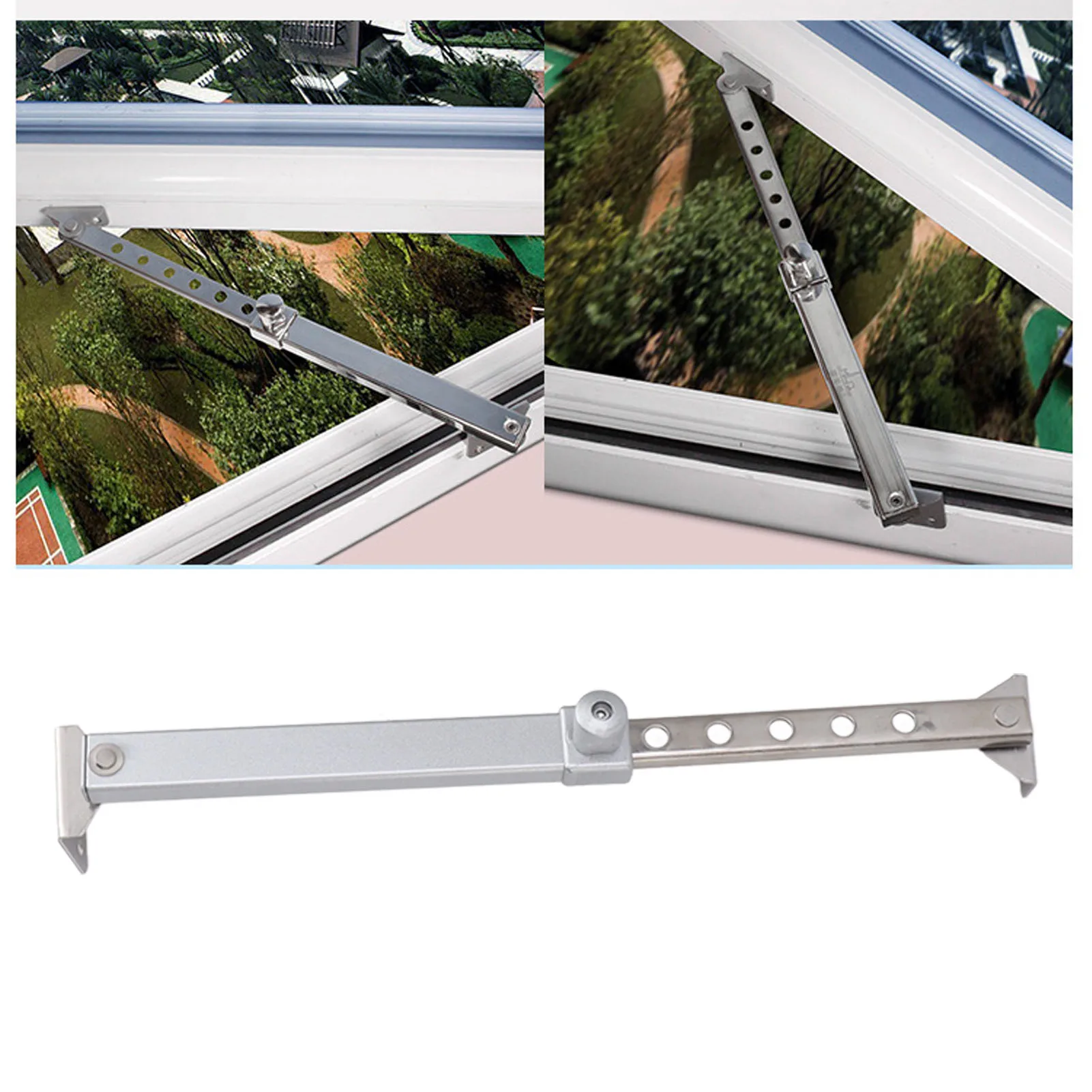 Петля для оконной створки, внешний ограничитель открытой оконной скобы, ограничитель из алюминиевого сплава, защитный оконный светильник для поддержки ветра для дома
Петля для оконной створки, внешний ограничитель открытой оконной скобы, ограничитель из алюминиевого сплава, защитный оконный светильник для поддержки ветра для дома