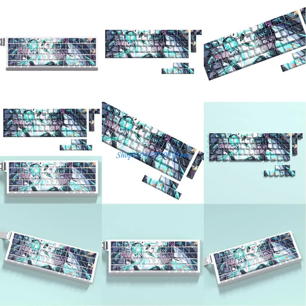 Y2gd 74 клавиш аниме -крышки наборы клавиш Установите замену гравированных боковых классов PBT на 61
Y2gd 74 клавиш аниме -крышки наборы клавиш Установите замену гравированных боковых классов PBT на 61