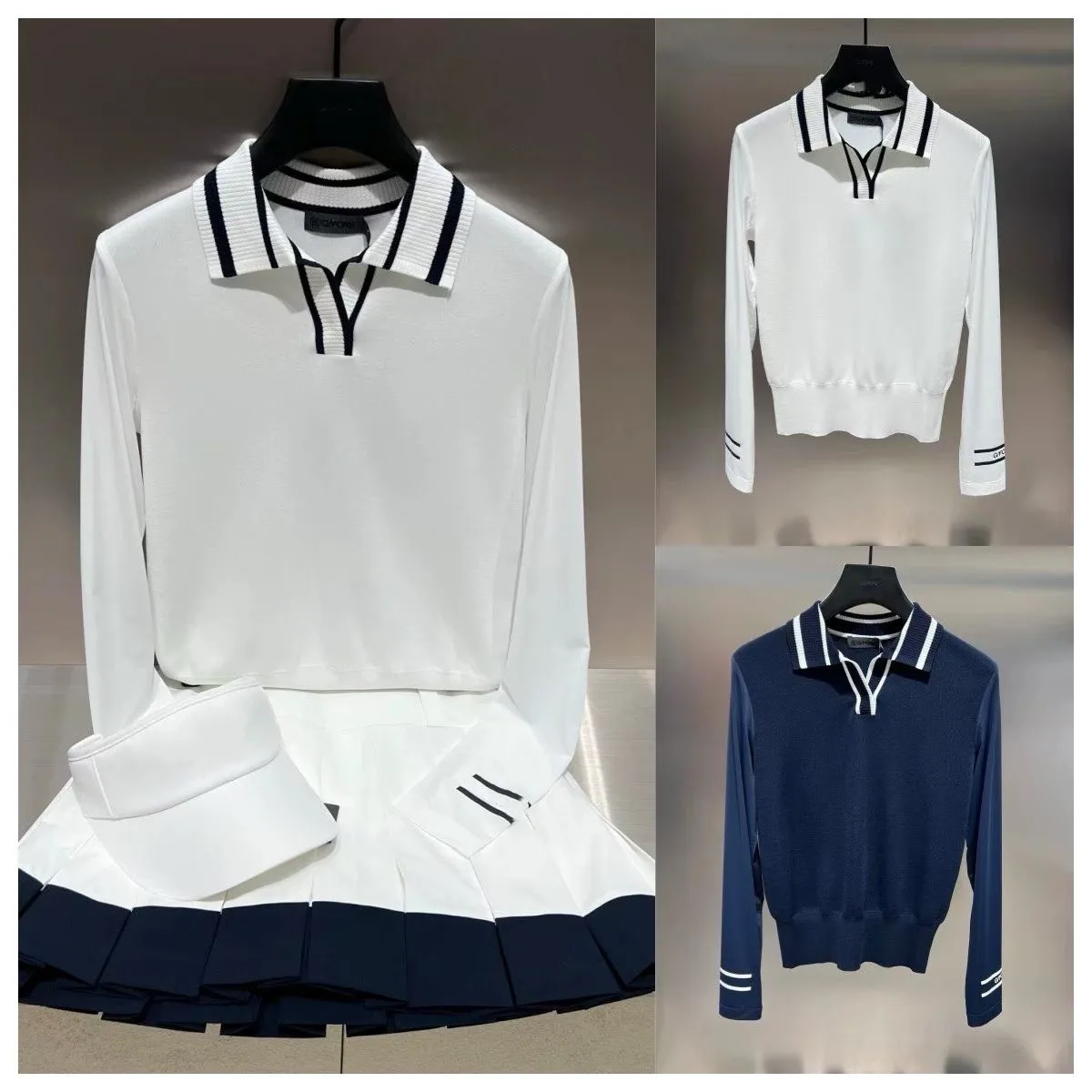 2026 New Korean Original Women Golf Long Sleeve T-Shirt Sun Protection Spliced Quick Dry Versatile Casual Sports Top
2026 New Korean Original Women Golf Long Sleeve T-Shirt Sun Protection Spliced Quick Dry Versatile Casual Sports Top