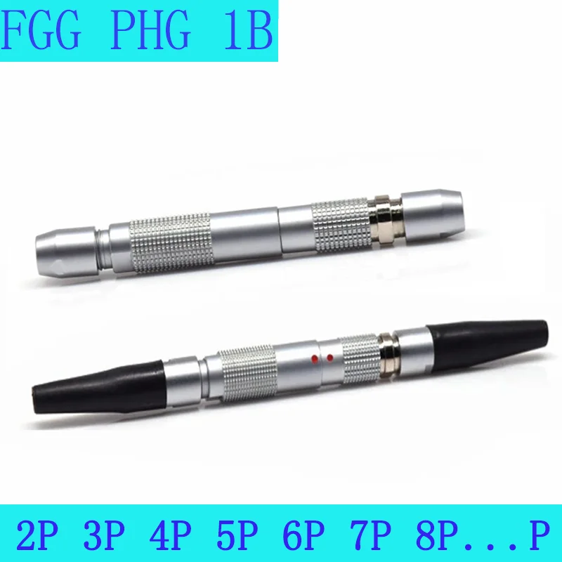A Pair FGG PHG.1B 2 3 4 5 6 7 9P Push-Pull Self-Locking Aviation Metal Quick Plug and Female Socket For Data And Telecom Systems
A Pair FGG PHG.1B 2 3 4 5 6 7 9P Push-Pull Self-Locking Aviation Metal Quick Plug and Female Socket For Data And Telecom Systems