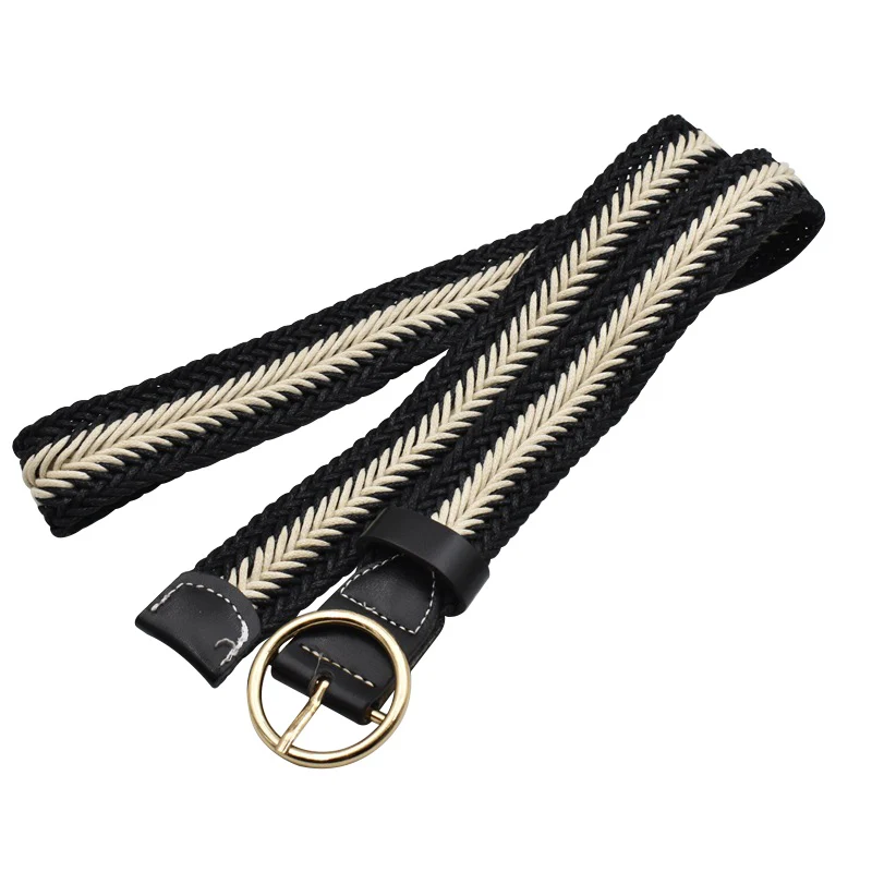 Fashion Personality Imitation Leather Women Belt Weaving Fine Waist Belts Alloy Pin Buckle Women's Belts Versatile Pants Belts
Fashion Personality Imitation Leather Women Belt Weaving Fine Waist Belts Alloy Pin Buckle Women's Belts Versatile Pants Belts