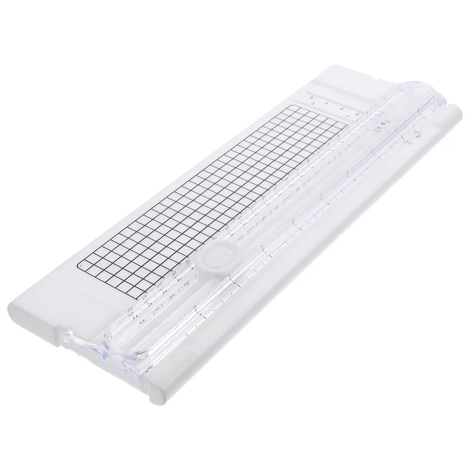 Mini Paper A4 Size White Student Craft DIY Portable Photo Trimmer Precise Scale Finger Protection Long Term Use Cutting
Mini Paper A4 Size White Student Craft DIY Portable Photo Trimmer Precise Scale Finger Protection Long Term Use Cutting