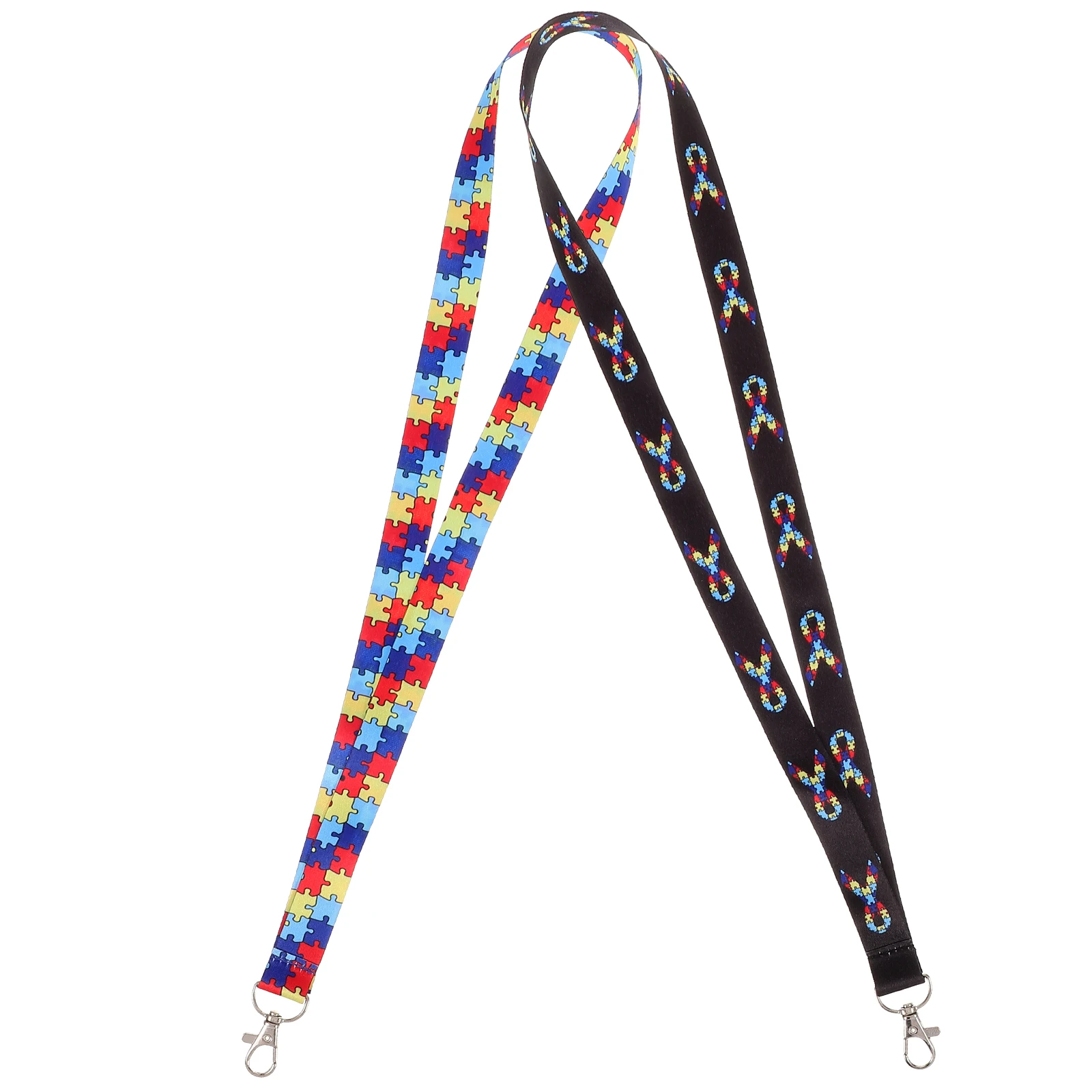 2pcs Nylon Metal Work Lanyard Id Card Holder Office Travel Badge Lanyards Portable Neck Strap Breakaway Retractable
2pcs Nylon Metal Work Lanyard Id Card Holder Office Travel Badge Lanyards Portable Neck Strap Breakaway Retractable