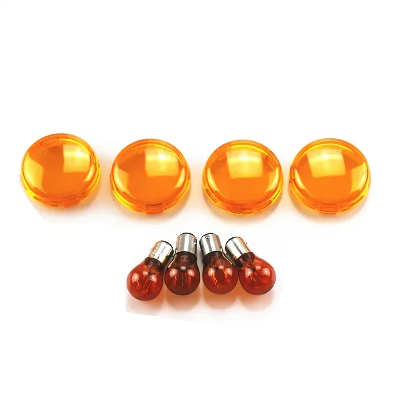 Motorcycle Turn Signal Light Lens Cover W/Amber Bulbs For Harley Softai Dyna 2008-UP Sportsters 2002-Up
Motorcycle Turn Signal Light Lens Cover W/Amber Bulbs For Harley Softai Dyna 2008-UP Sportsters 2002-Up