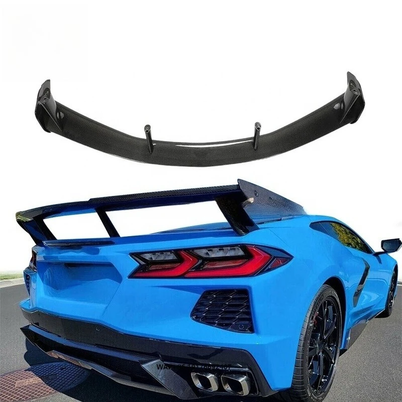 CSS Style Carbon Fiber Rear Spoiler High Wing for Corvettes C8 Trunk Spoiler Wing Vehicle Accessories
CSS Style Carbon Fiber Rear Spoiler High Wing for Corvettes C8 Trunk Spoiler Wing Vehicle Accessories